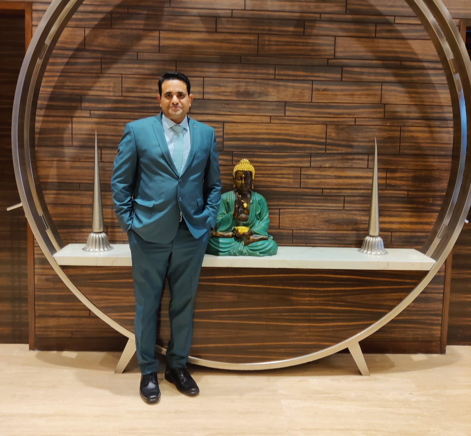 Kamall Makheja at a consultation event