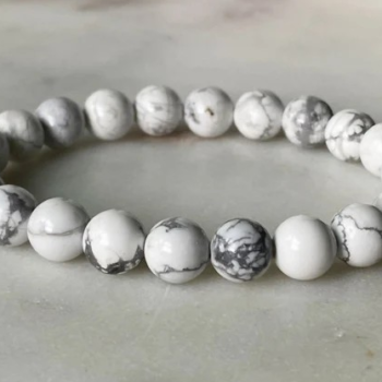 Howlite bracelet