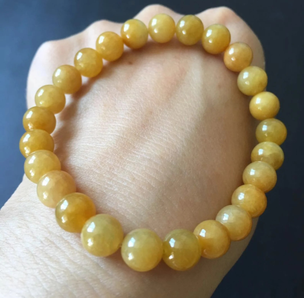 Yellow Jade Bracelet