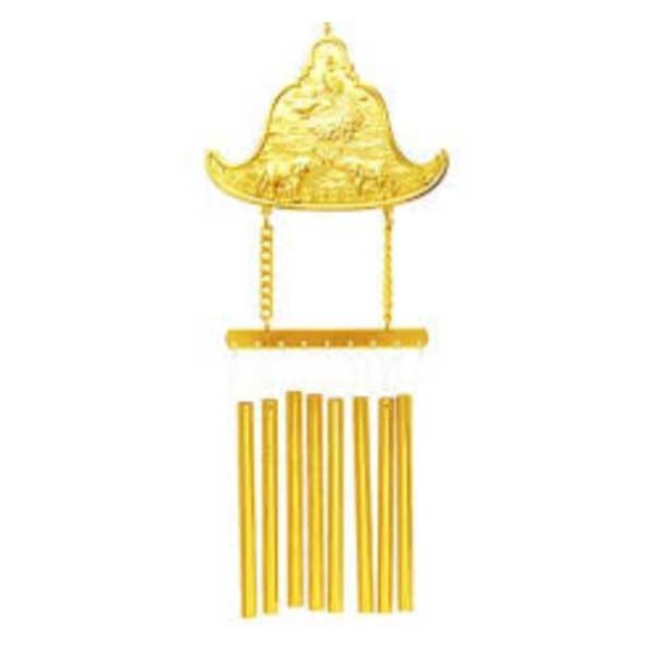 Wind chime (6 rod , golden color)